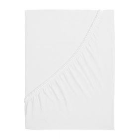 Cearceaf alb cu elastic 140x200 cm – B.E.S.