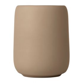 Recipient pentru periuța de dinți Blomus Sono, 300 ml, maro deschis