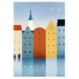 Poster 30x40 cm Gdansk – Travelposter