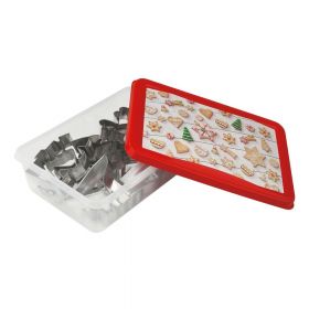 Set 18 forme de biscuiți / fursecuri de Crăciun în cutie Zenker