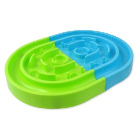 Bol pentru hrănire lentă pentru câini din plastic Dog Fantasy – Plaček Pet Products