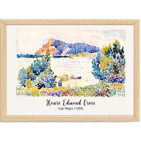 Poster cu ramă 75x55 cm Henri-Edmond Cross – Wallity