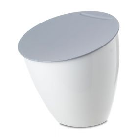 Coș de gunoi pentru blat bucătărie Mepal Calypso, alb