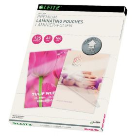 Set 100 folii pentru laminare Leitz Home Office, A3, 125 microni