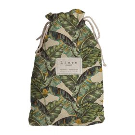 Sac textil de călătorie Really Nice Things Blue Banana, lungime 44 cm