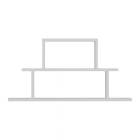 Raft alb etajat Pasific – Kalune Design