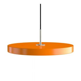 Lustră portocalie LED cu abajur din metal ø 43 cm Asteria Medium – UMAGE