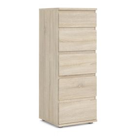 Comodă cu aspect de stejar Tvilum Nova, 40x107 cm