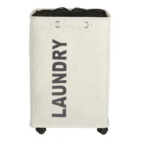 Coș de rufe Wenko Quadro, bej, 79,2 l