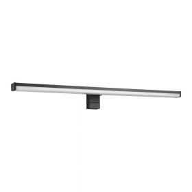 Aplică de perete negru-mat LED (lungime 60 cm) Lino – Trio