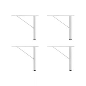 Picioare metalice albe de rezervă în set de 4 buc Mistral & Edge by Hammel - Hammel Furniture