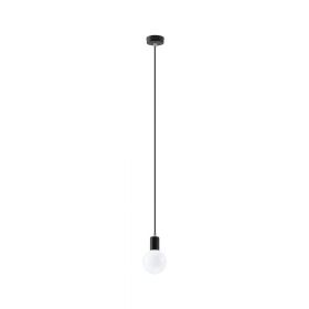 Lustră Nice Lamps Bombilla Black, negru