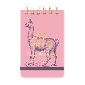 Carnețel 100 pagini A6 No Prob Lama – DesignWorks Ink
