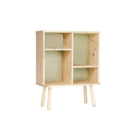 Comodă din lemn de pin Karup Design Kyabi, natural