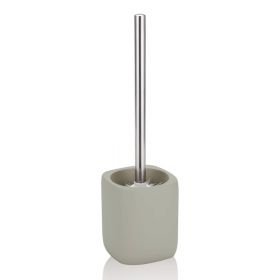 Perie WC gri din ceramică Elegant - Tomasucci