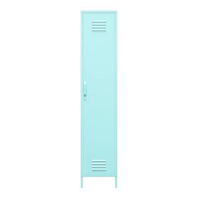 Dulap metalic albastru deschis 38x185 cm Cache - Novogratz