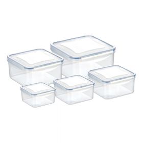 Caserole 5 buc. pentru mâncare Freshbox – Tescoma