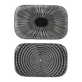 Farfurie - Rectangulaire - Cosmos - Black - Modele diferite | Sema Design