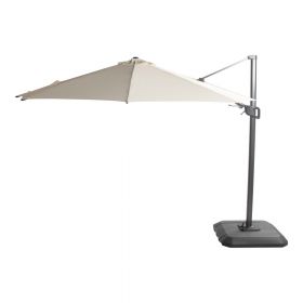 Umbrelă de soare bej Hartman Deluxe, ø 350 cm, bej