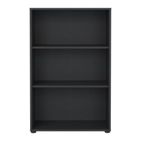 Bibliotecă gri antracit 80x124 cm Sign – Tvilum