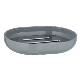Săpunieră Wenko Posa, cromat - gri