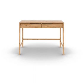 Masă de machiaj din lemn de stejar 57x110 cm Twig – The Beds