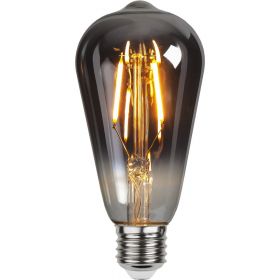 Bec LED/cu filament E27, cu lumină caldă 2 W Plain Smoke – Star Trading