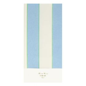 Față de masă 137x259 cm Pale Blue Stripe – Meri Meri