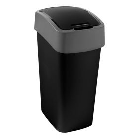 Coș de gunoi Curver Pacific, 45 l, negru