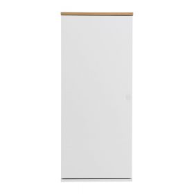 Comodă cu 3 rafturi Tenzo Dot, înălțime 95 cm, alb