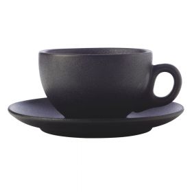 Ceașcă neagră pentru cappuccino din ceramică 250 ml Caviar – Maxwell & Williams
