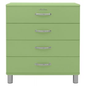 Comodă înaltă verde 86x92 cm Malibu - Tenzo
