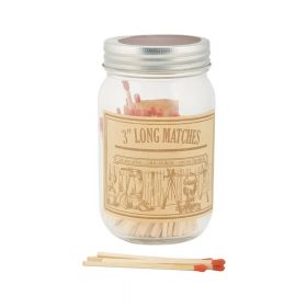 Chibrituri în borcan Esschert Design Long Matches