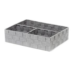 Organizator pentru baie Compactor Stan, 32 x 25 cm, gri