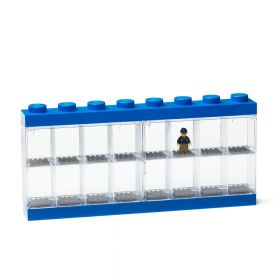 Cutie depozitare 16 minifigurine LEGO®, albastru