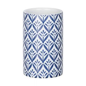 Suport din ceramică pentru periuțe Wenko Lorca, albastru