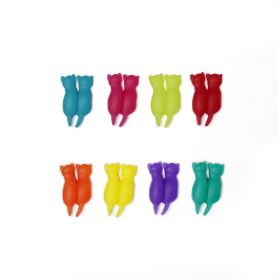 Accesorii pentru pahar - Rainbow Cat Drink Markers | Kikkerland