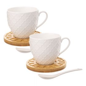 Căni 2 buc. din porțelan 250 ml Whiteline – Orion