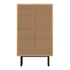Comodă cu aspect de lemn de stejar Woodman Camden Diamond