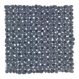 Covor baie anti-alunecare Wenko Paradise, 54 x 54 cm, gri antracit