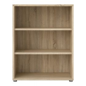 Bibliotecă modulară cu aspect de lemn de stejar 89x113 cm Prima – Tvilum