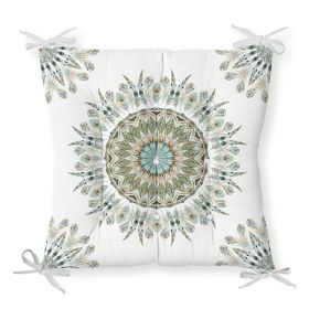 Pernă pentru scaun Minimalist Cushion Covers Ethnic Boho Mandala, 40 x 40 cm