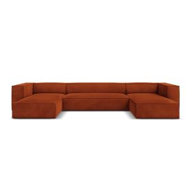 Colțar portocaliu (în formă de "U") Madame – Windsor & Co Sofas