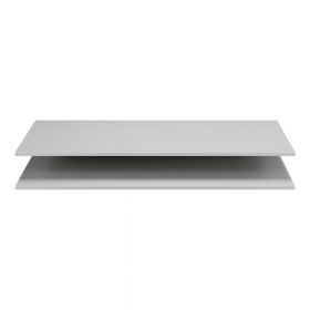 Rafturi suplimentare din lemn de pin gri deschis 2 buc. Organize – BePureHome