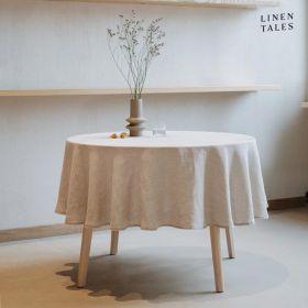 Față de masă din in ø 180 cm – Linen Tales