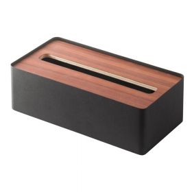 Suport șervețele YAMAZAKI Tsu, negru