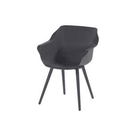 Set 2 scaune pentru grădină Hartman Sophie Studio Armchair, gri antracit