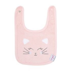 Bavetă roz din bumbac Kitty – Mijolnir