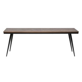 Masă din lemn de salcâm BePureHome Rhombic, 220 x 90 cm