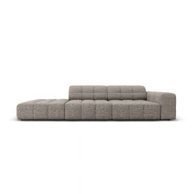 Canapea maro deschis 262 cm Chicago – Cosmopolitan Design